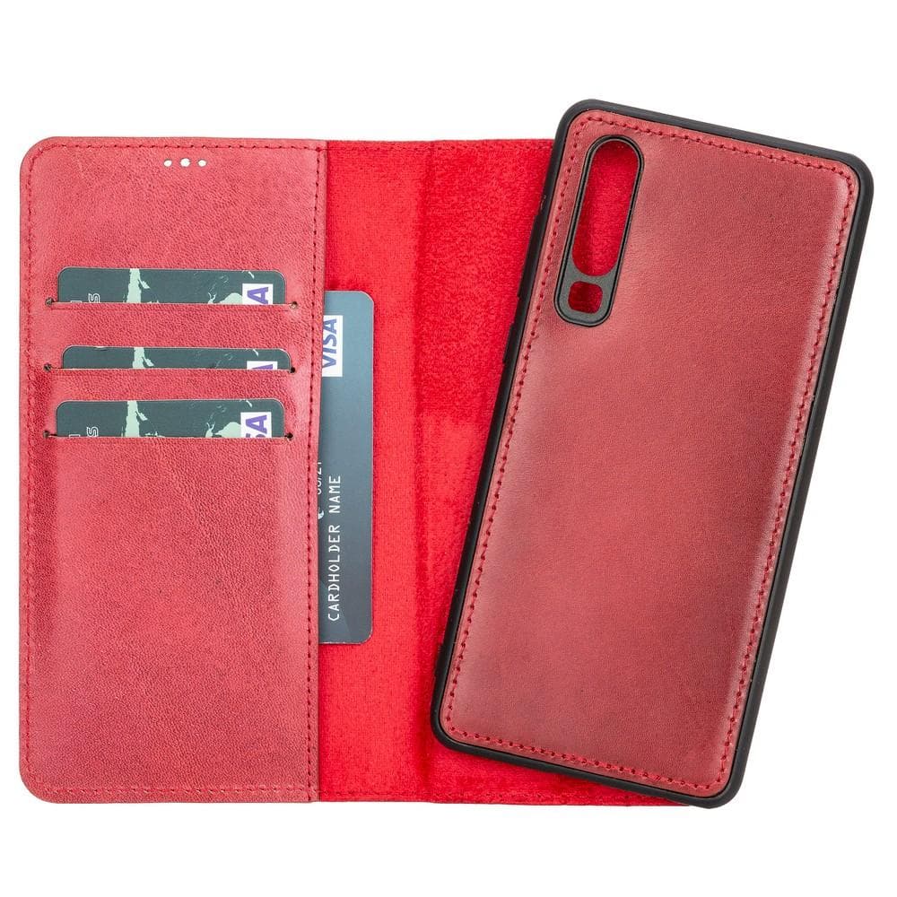 B2B - Huawei P30 Detachable Leather Case / MW V4EF Bomonti