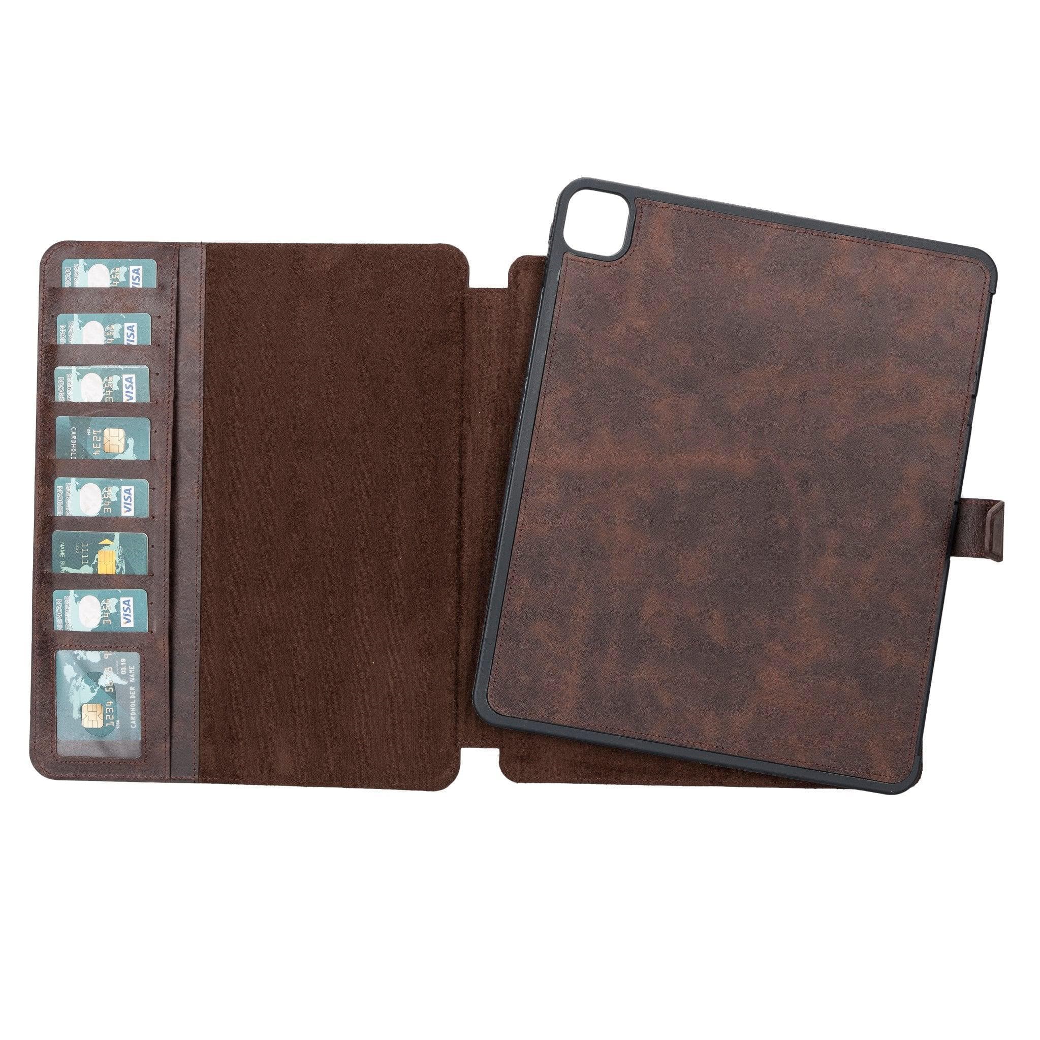 B2B - iPad Series Leather Wallet Case TN3 / iPadpro 12.9 2021 Bomonti