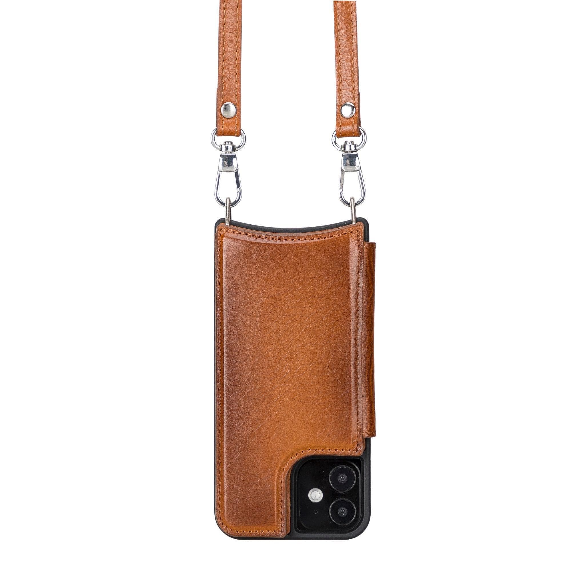 iPhone 12 Series Leather Saff Umw Plain Strap Bomonti