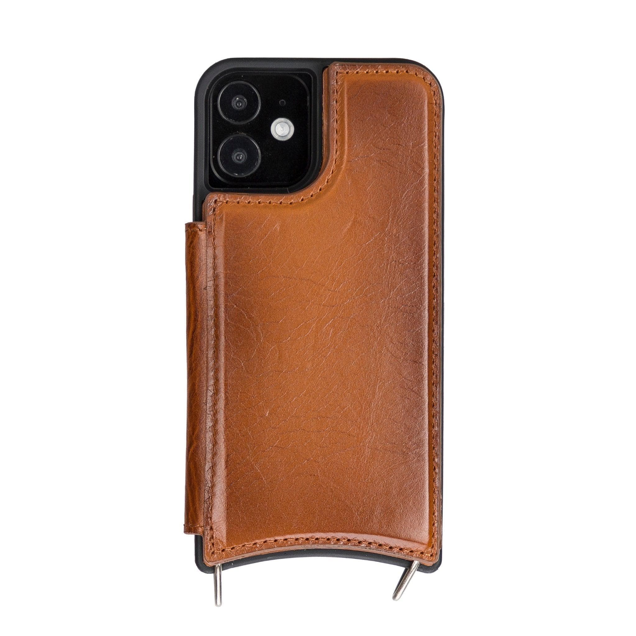 iPhone 12 Series Leather Saff Umw Plain Strap Bomonti