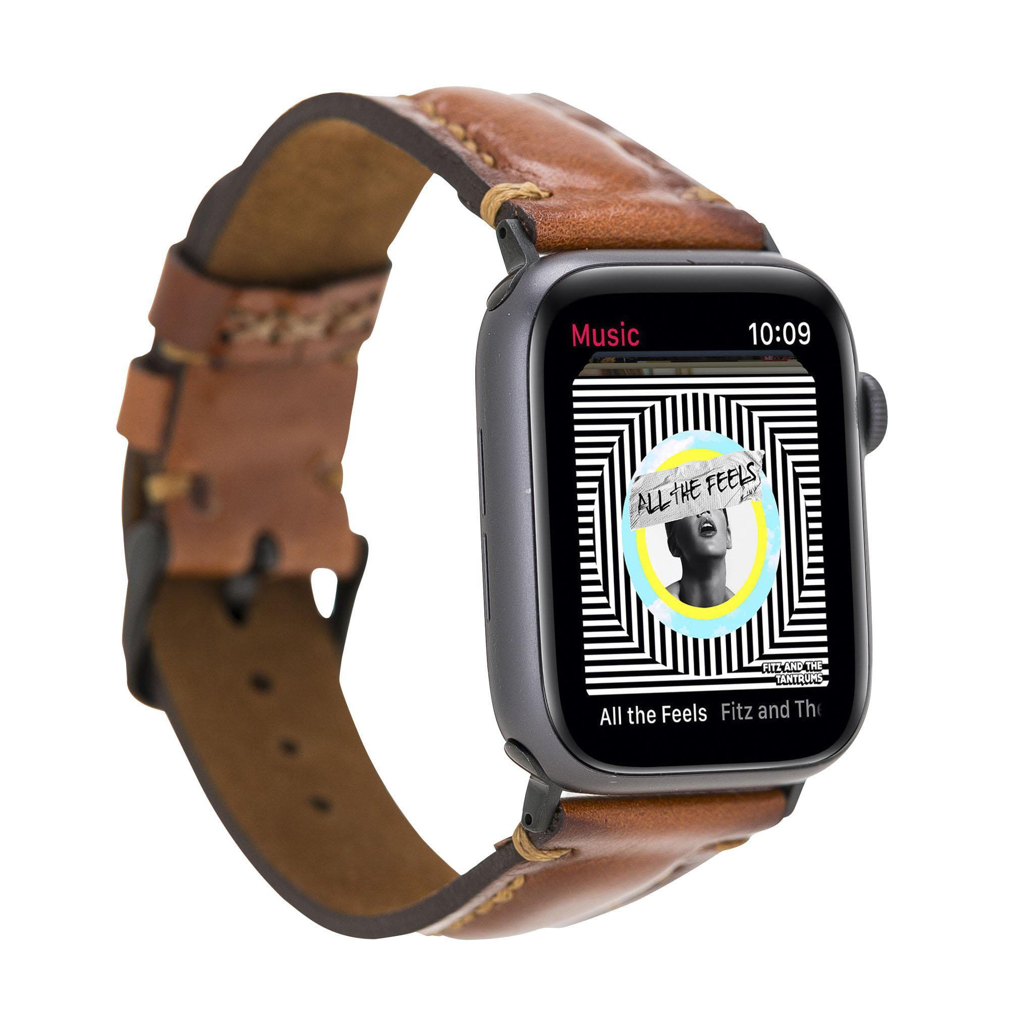 B2B - Leather Apple Watch Bands - Avilla Style RST2EF Bomonti