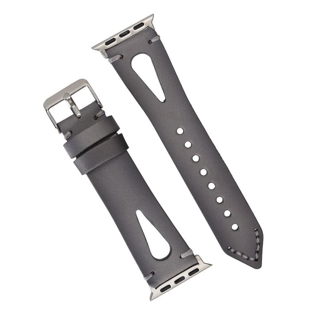 B2B - Leather Apple Watch Bands - BA2 Style Drop Cut Bomonti