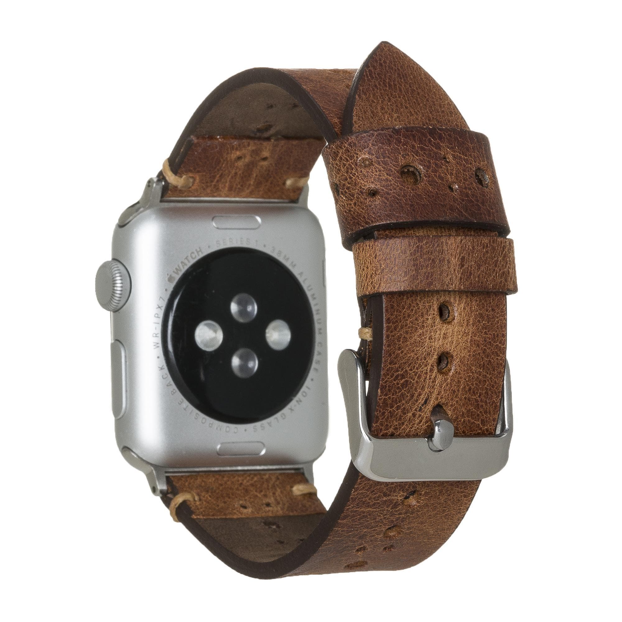 B2B - Leather Apple Watch Bands - BA4 Style Bomonti