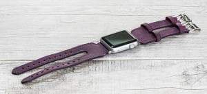 B2B - Leather Apple Watch Bands - Double Cuff DB Style G7 Bomonti