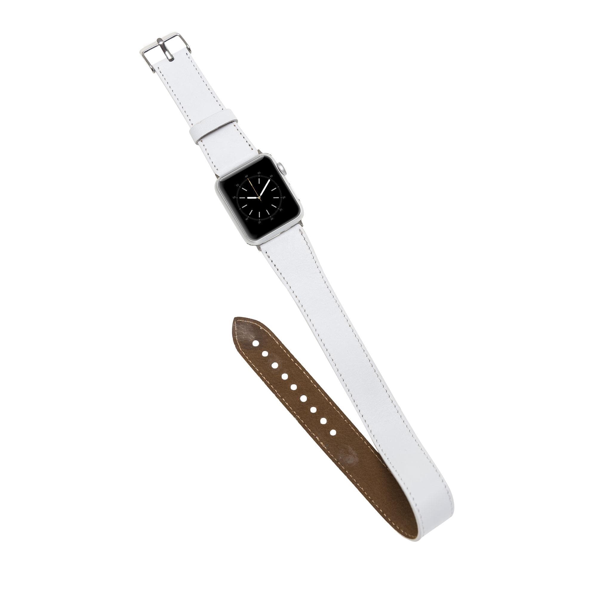 B2B - Leather Apple Watch Bands - DT Double Tour Style Bomonti