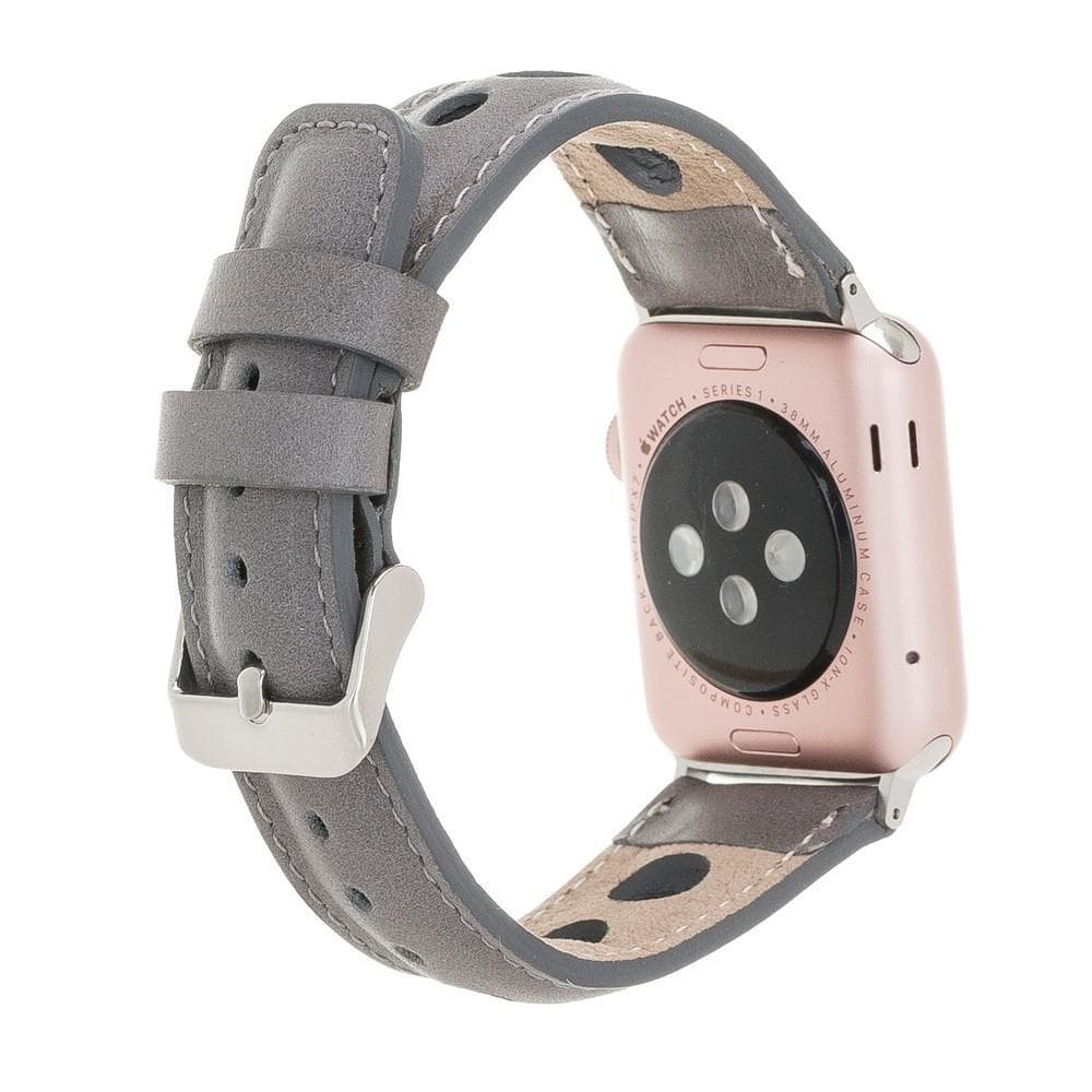 B2B - Leather Apple Watch Bands - Holo Style Bomonti