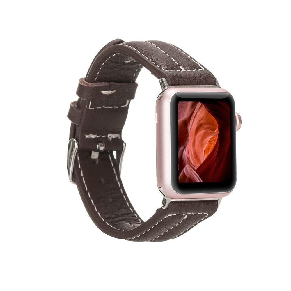 B2B - Leather Apple Watch Bands - NM3 Style AS3 Bomonti