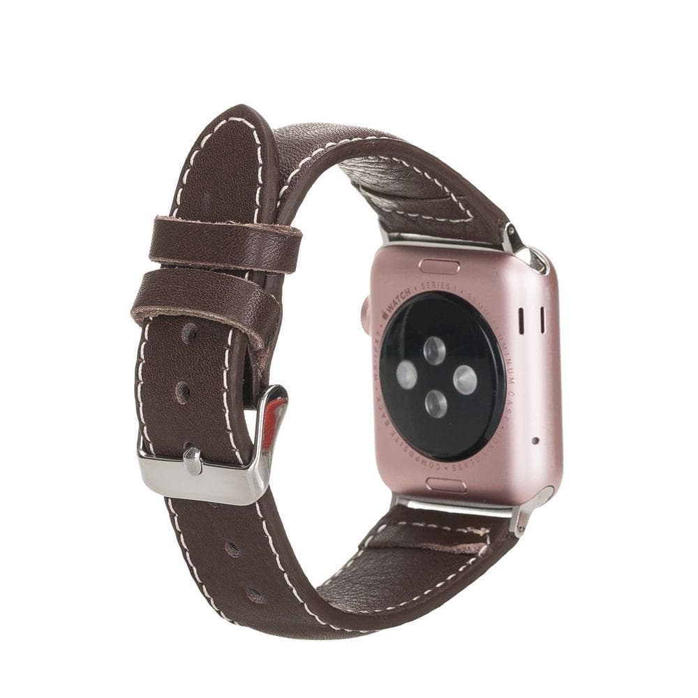 B2B - Leather Apple Watch Bands - NM4 Style AS4 Bomonti