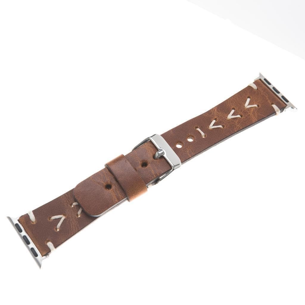 B2B - Leather Apple Watch Bands - Omega Style V18 Bomonti