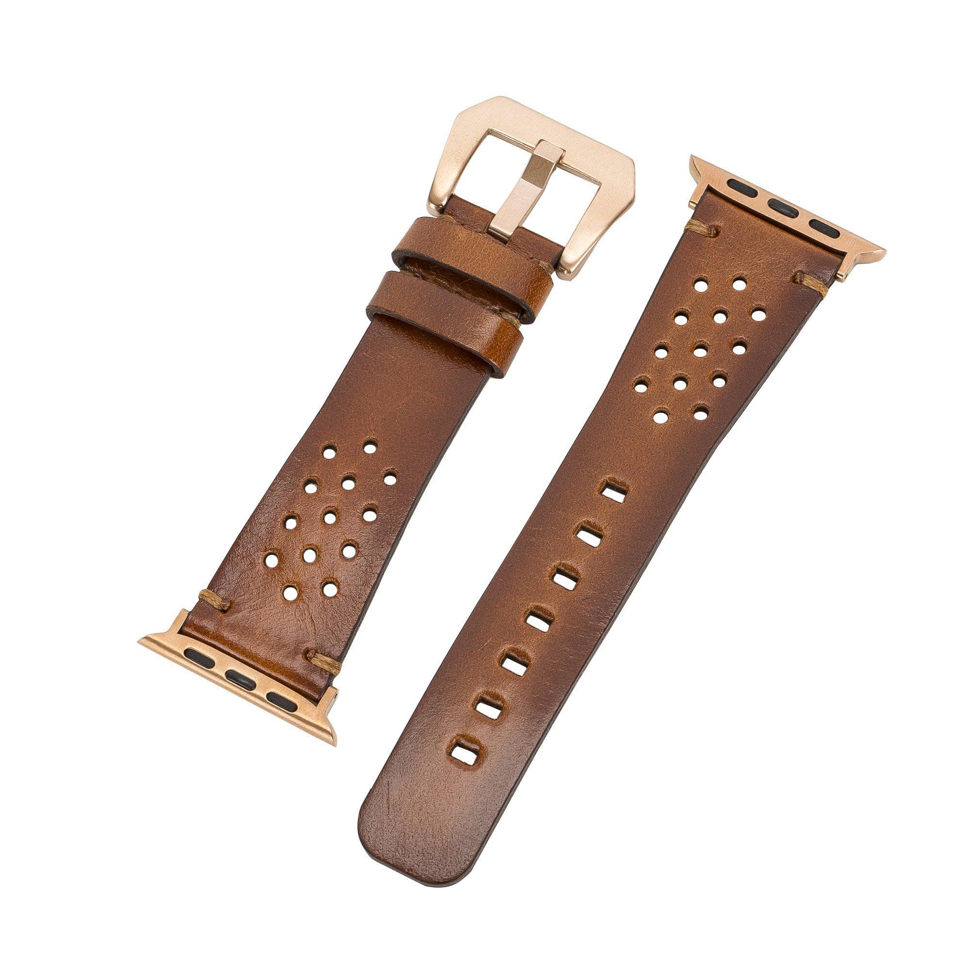 B2B - Leather Apple Watch Bands - Vigo Style Bomonti