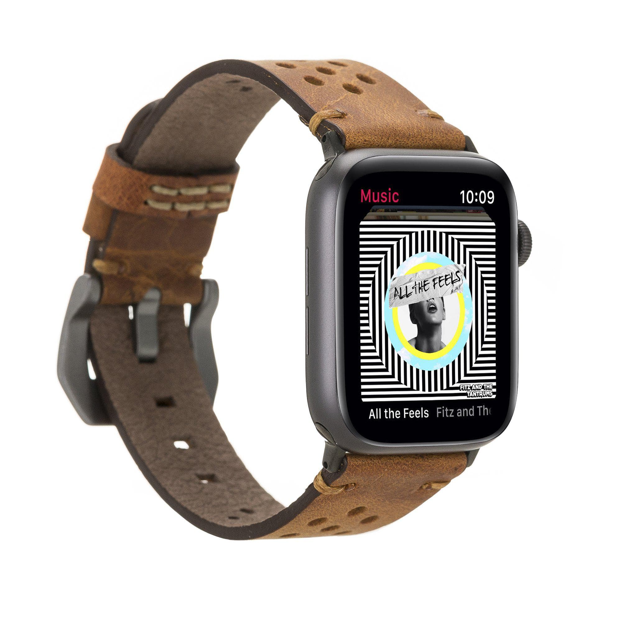 B2B - Leather Apple Watch Bands - Vigo Style G19 Bomonti