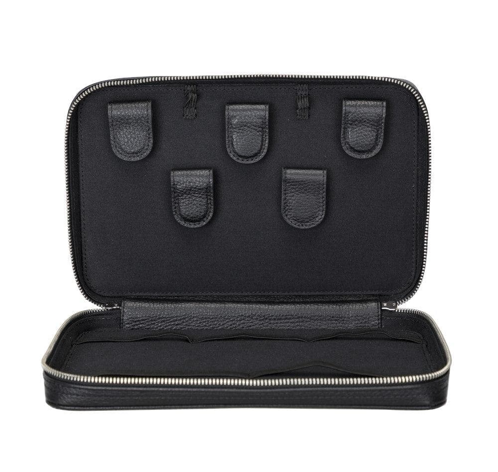 Leather Travel Cable Organizer FL1 Bomonti