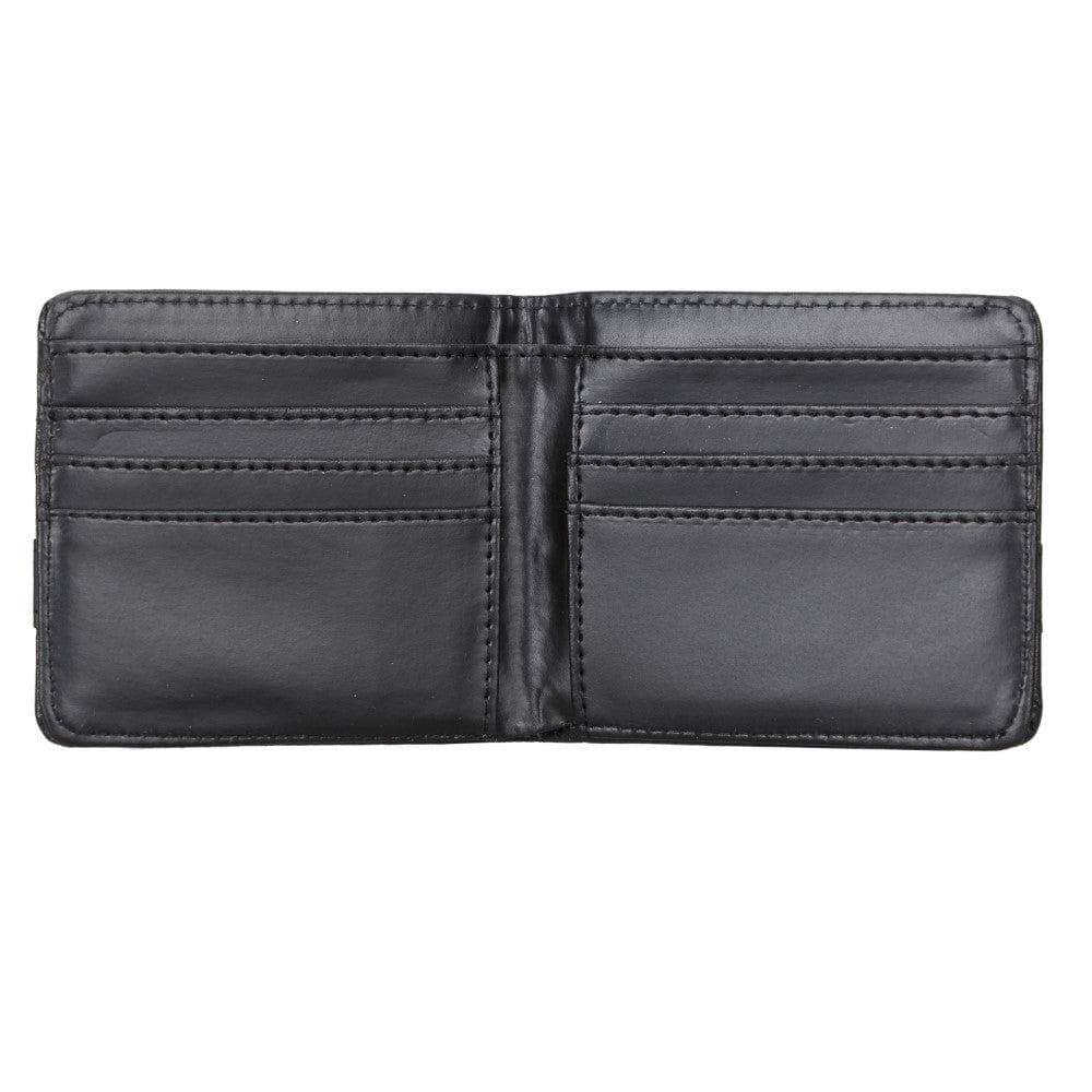 Lio Leather Man Wallet Black Bomonti