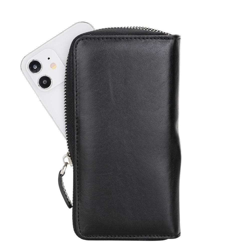 B2B - Ovis Universal Leather Wallet Case 6.5" Bomonti