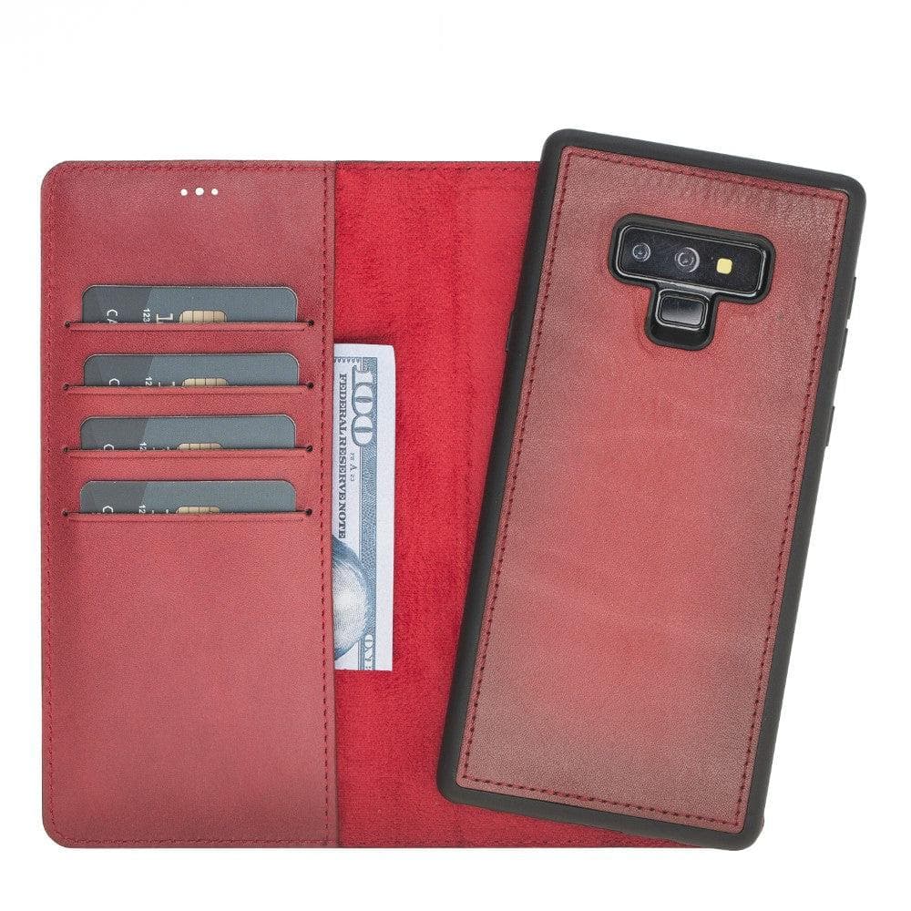 B2B - Samsung Galaxy Note 9 Series Detachable Leather Case / MW Samsung Note 9 / V4EF Bomonti