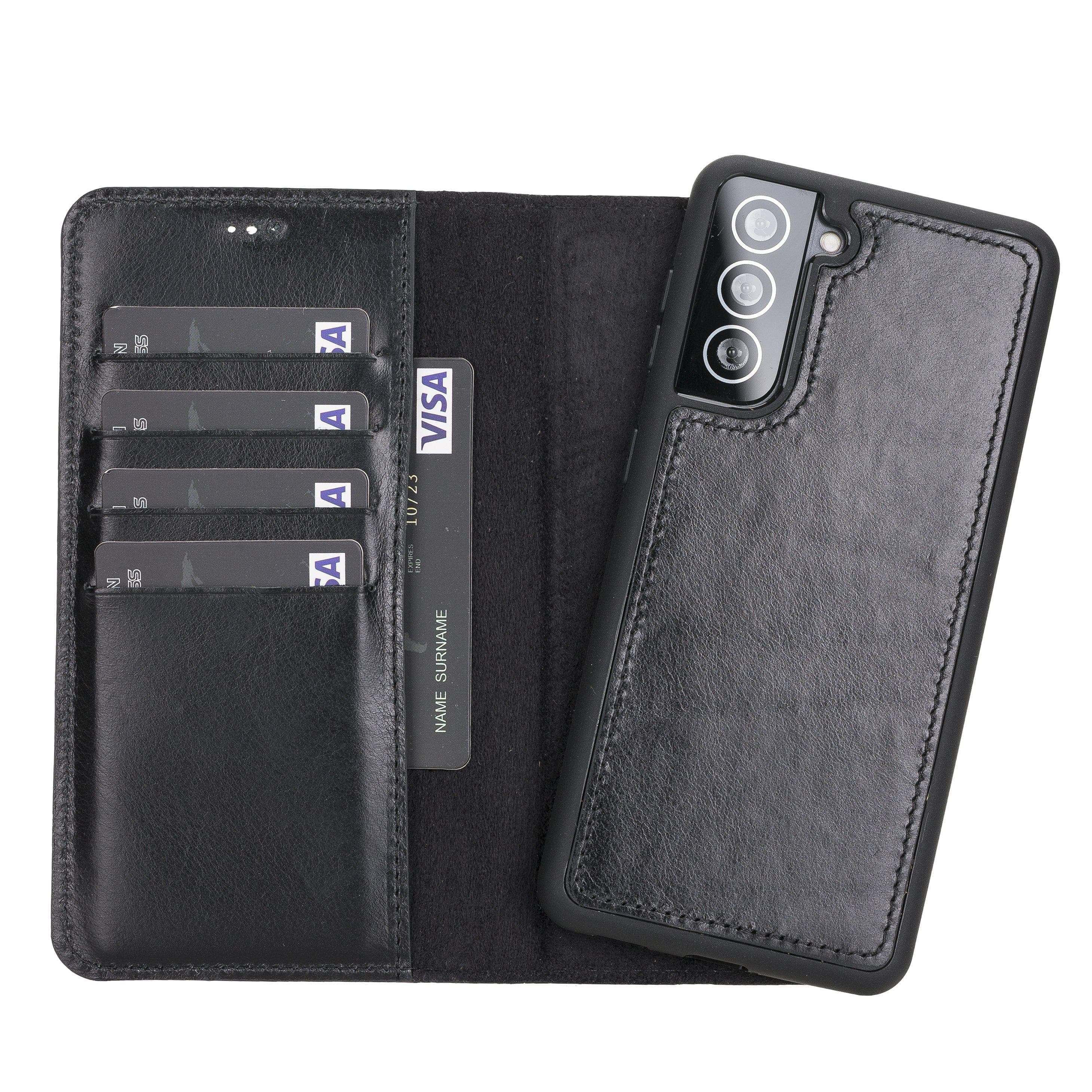 B2B - Samsung Galaxy S21 Plus Detachable Leather Case / MW RST1 Bomonti