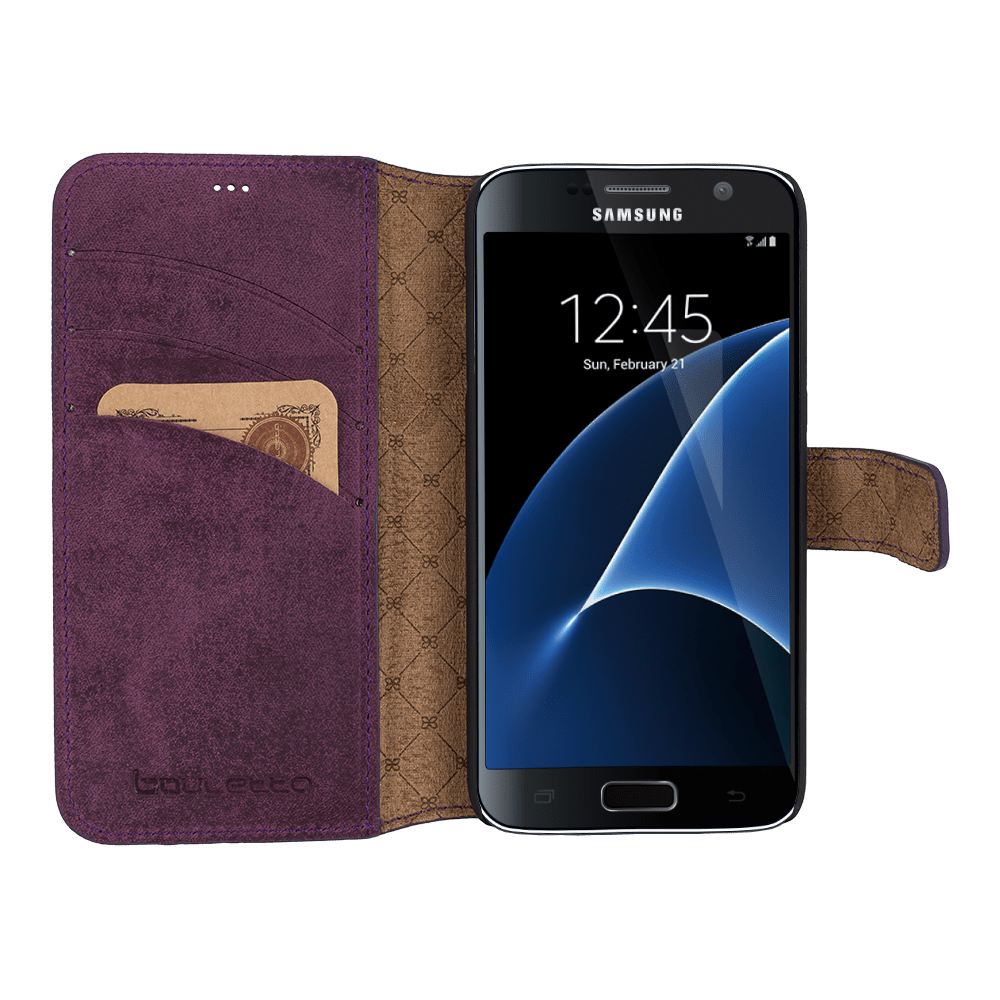 B2B - Samsung  Galaxy S7 Detachable Leather Case / WC - Wallet Case G7 Bomonti