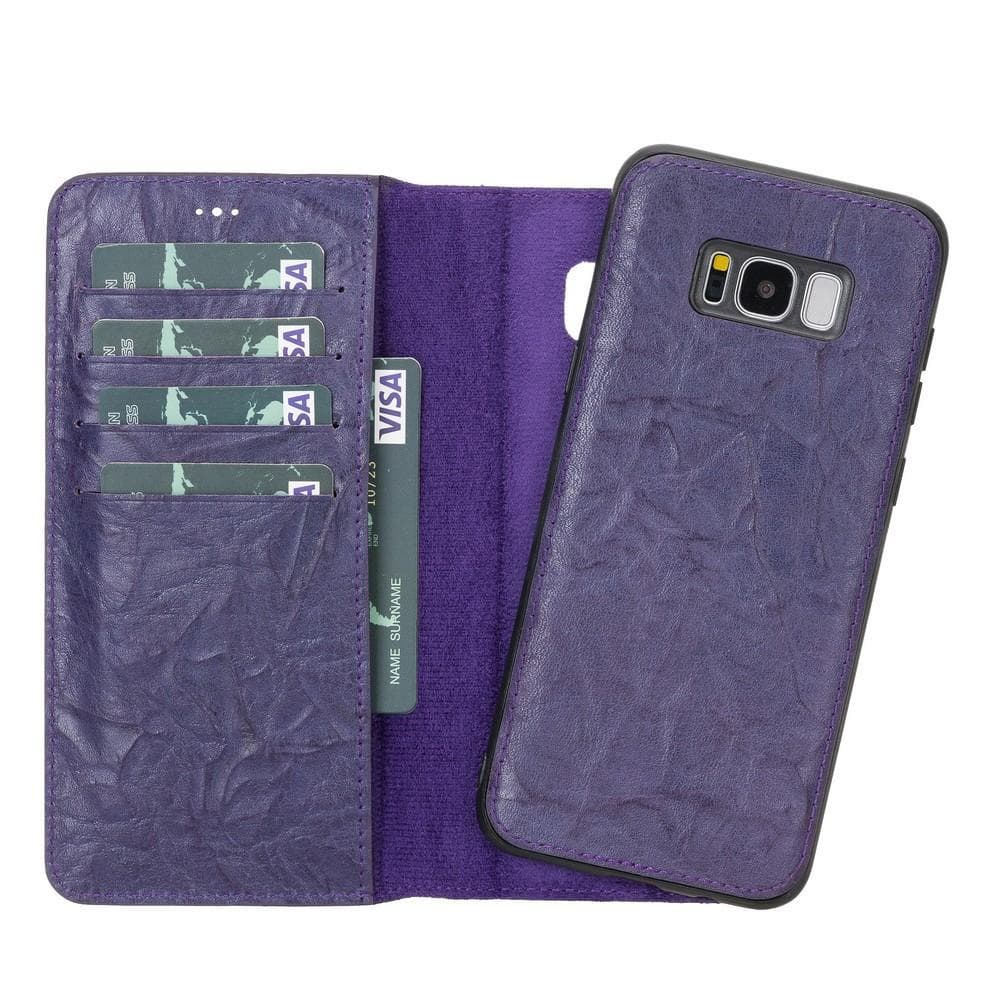 B2B - Samsung Galaxy S8 Plus Leather Case | Detachable Wallet B013 Bomonti
