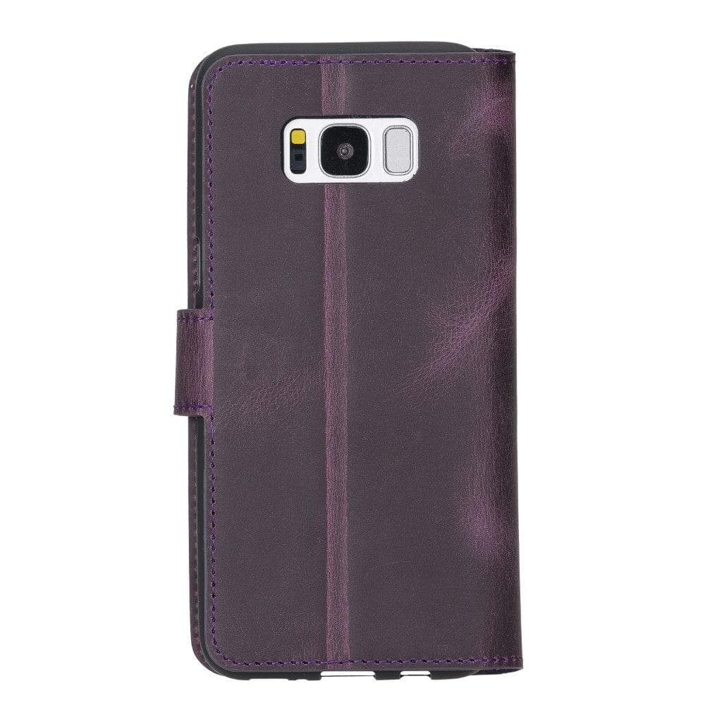 B2B - Samsung  Galaxy S8 Series Detachable Leather Case / WC - Wallet Case Bomonti