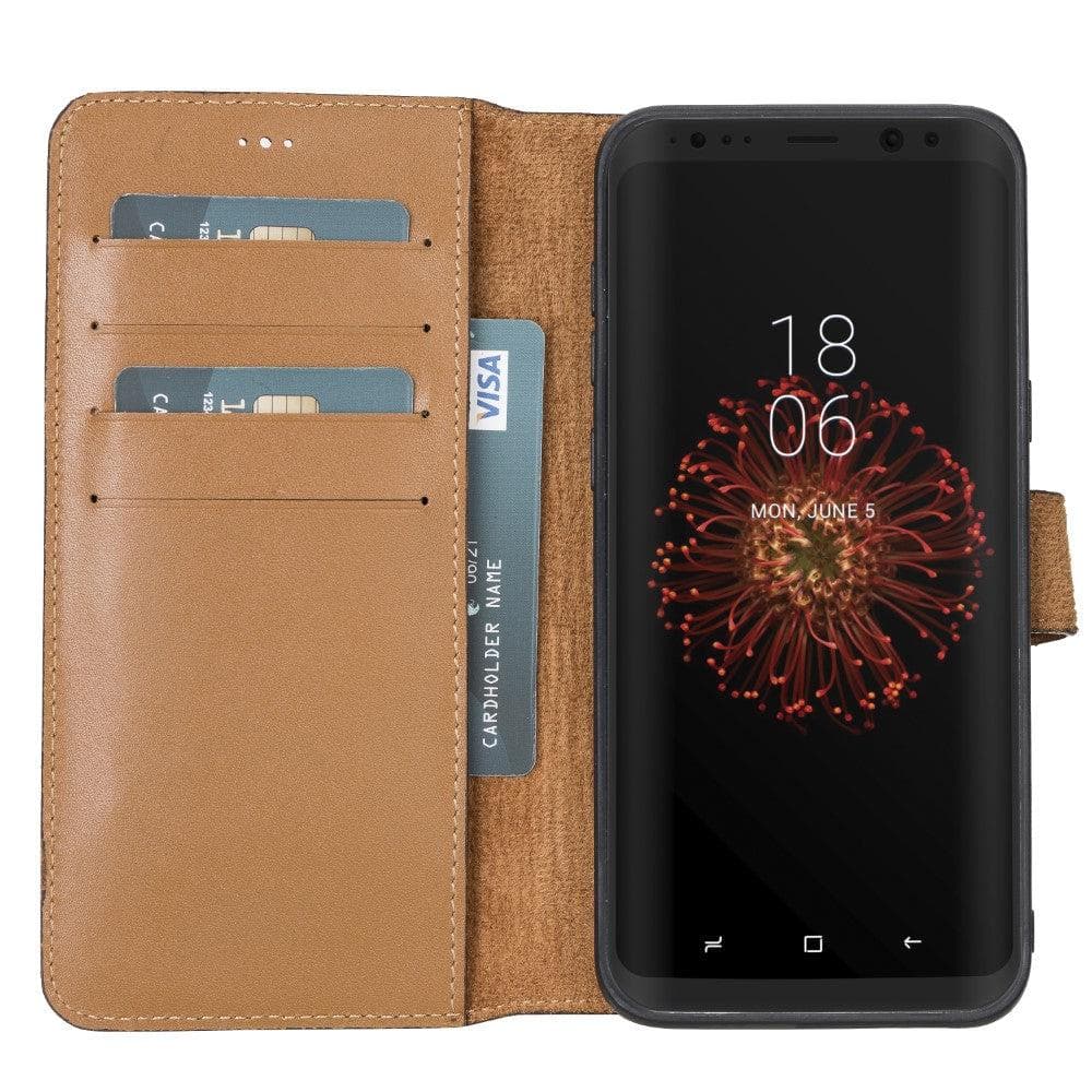 B2B - Samsung Galaxy S8 Series Leather Case | Detachable Wallet Bomonti