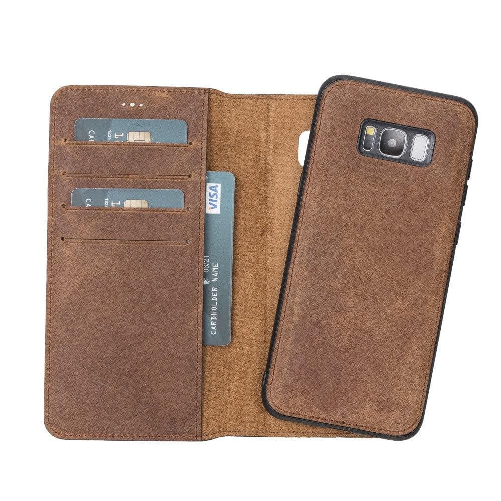 B2B - Samsung Galaxy S8 Series Leather Case | Detachable Wallet Bomonti