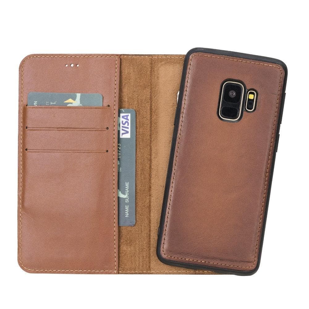 B2B - Samsung Galaxy S9 Series Detachable Leather Case / MW Samsung S9 / RST2EF Bomonti
