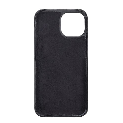 Rostar Black Leather iPhone 13, Mini, Pro, Pro Max Detachable Bi-Fold Wallet Case with Mag Safe & Card Holder - Bomonti - 23