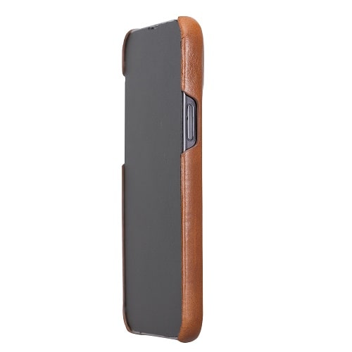 Rostar Golden Brown Leather iPhone 13 Pro Max Detachable Bi-Fold Wallet Case with MagSafe & Card Holder - Bomonti - 10